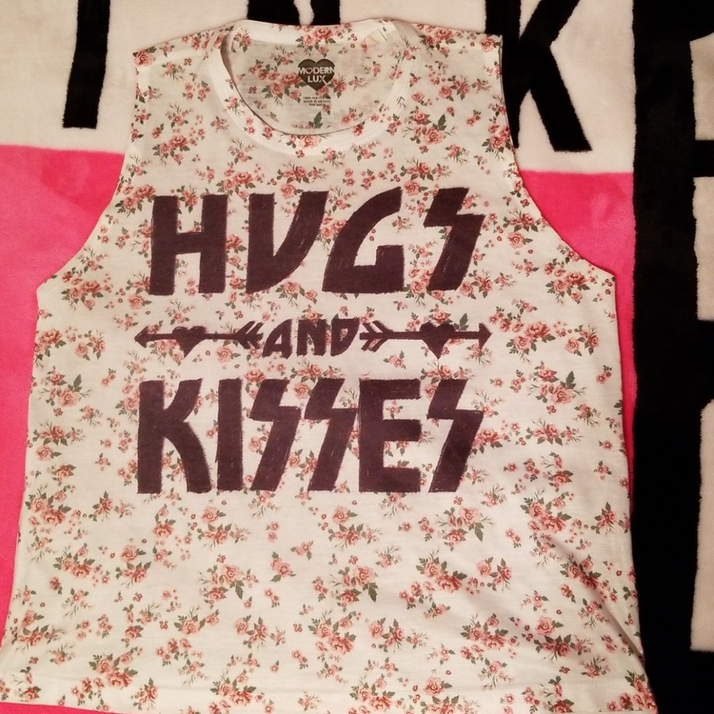 Floral tank top